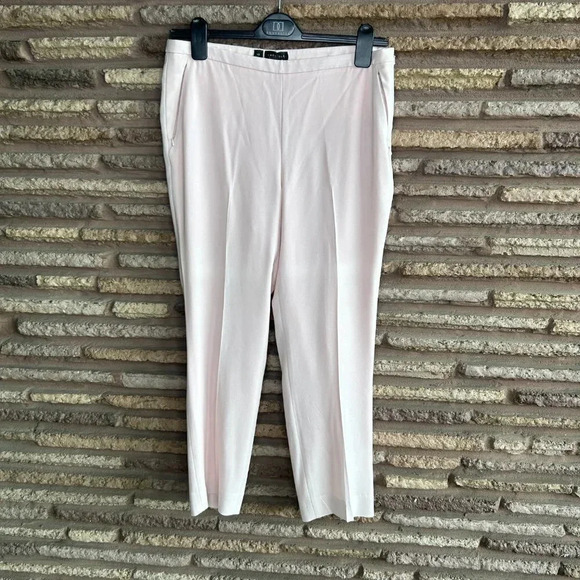 Carlisle Light Blush Pink Christy Side Zip Ankle Pants - Picture 5 of 5
